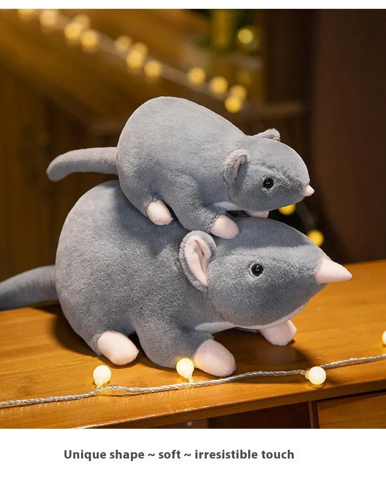Cartoon mouse plush doll toy in three sizes: 32cm, 50cm and 100cm