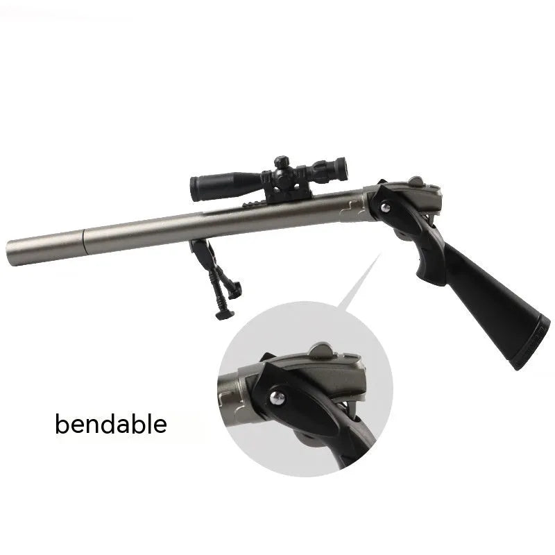 98K sniper rifle eating chicken themed gel pen with 0.5mm point and plastic modelling