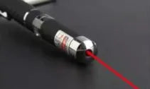 Metal single point laser pen for dogs and cats with green light option