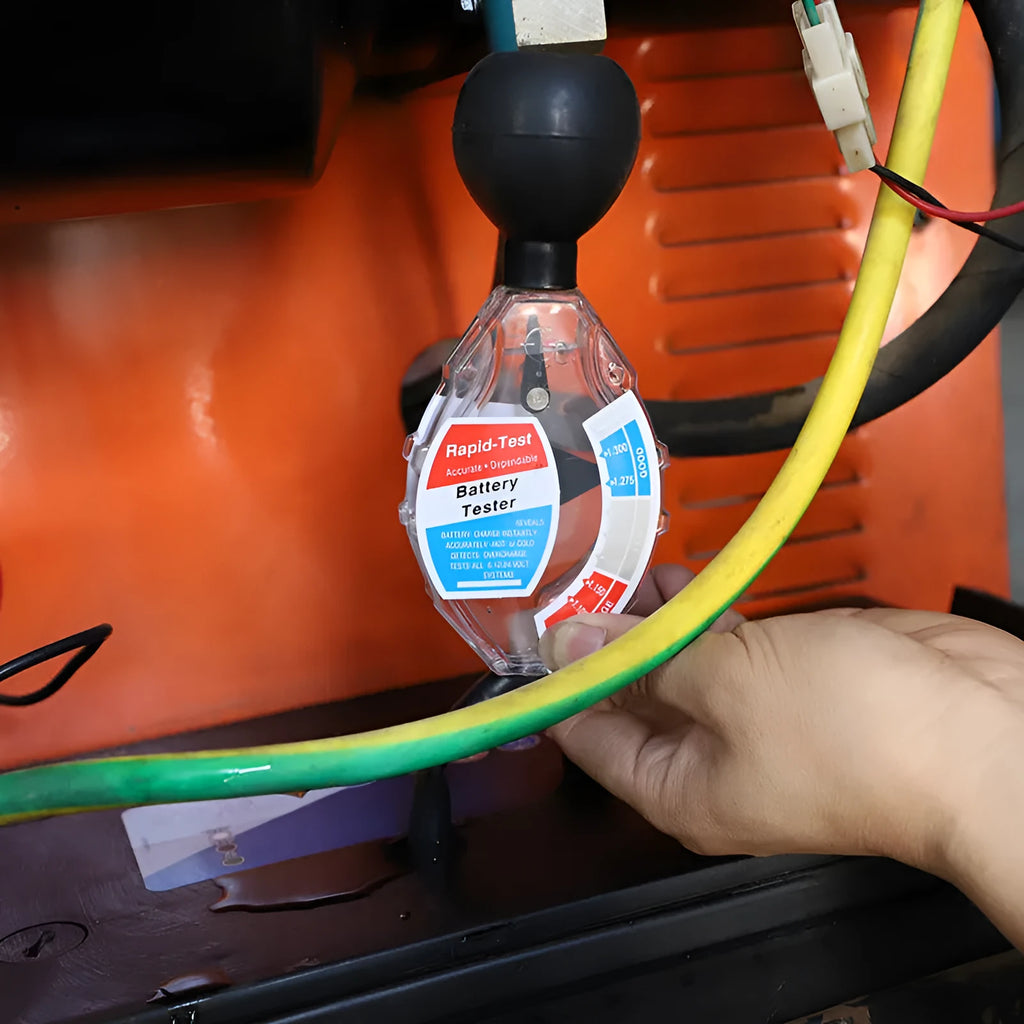 ABS plastic battery hydrometer for lead acid electrolyte testing with suction operation