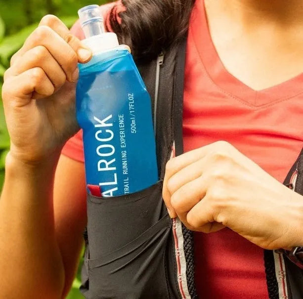 Plastic portable straw with off-road rough design for mountain climbing and biking hydration