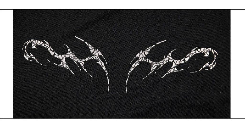 Man wearing a black slim fit long sleeve mesh base layer shirt.