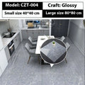 Marble simulation stone waterproof sticker 40x40cm geometric pattern simple modern bathroom kitchen