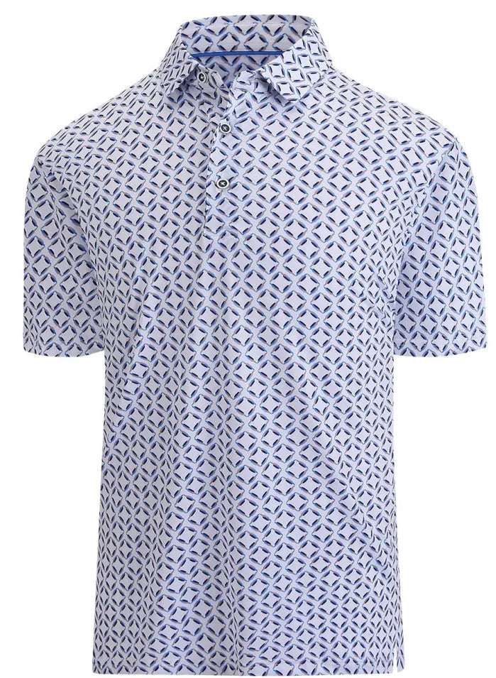 Men's 3D printed short sleeve t-shirt in Japanese retro style with zipper detail on mesh fabric.
