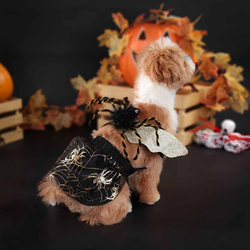 Polyester Halloween costume suit for dogs in various sizes