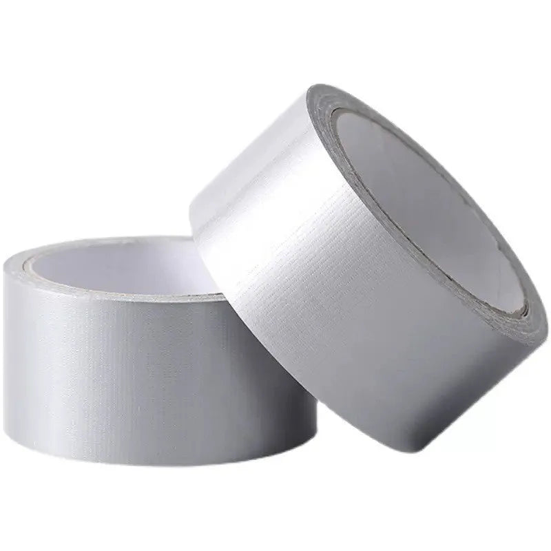 Windproof tape roll for window and windshield sealing in silver grey, transparent, or white colour options