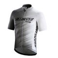 Summer men's mountain bike jersey suit with gel breathing pad, 80% polyester 20% Lycra, available in multiple colours