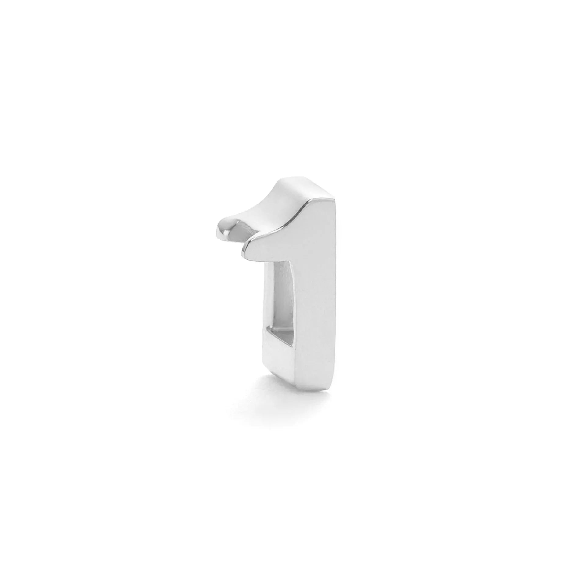 Titanium steel number and letter necklace with gold electroplated finish on grinding chain design
