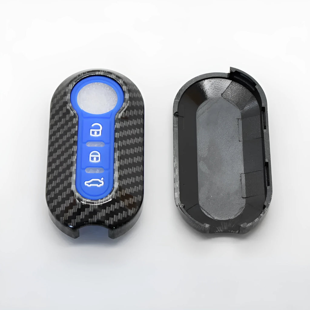 Fiat 500 Boyue Ottimo Viaggio remote key shell in ABS plastic