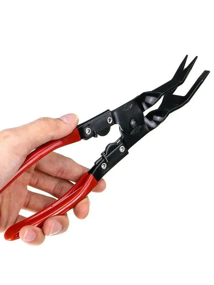 Blue-handled car panel removal pliers with 240mm length and steel construction