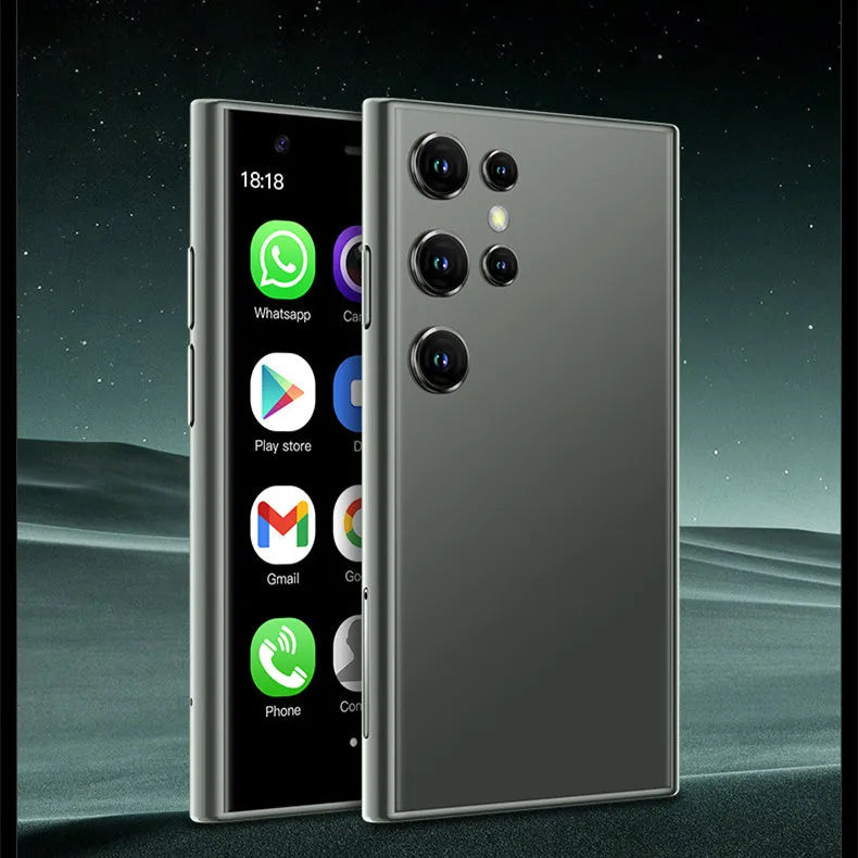 S23PRO & XS15 mini smartphone in black, green, or pink purple with 30cm screen