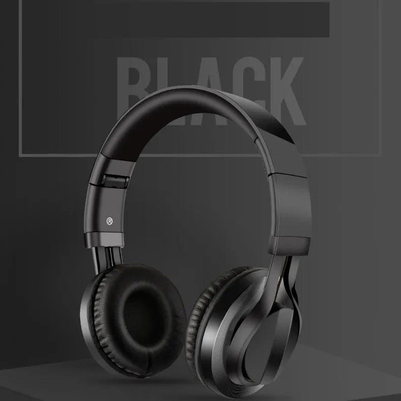 Black wired headphones with microphone showing 3.5mm plug and 40mm ear cups