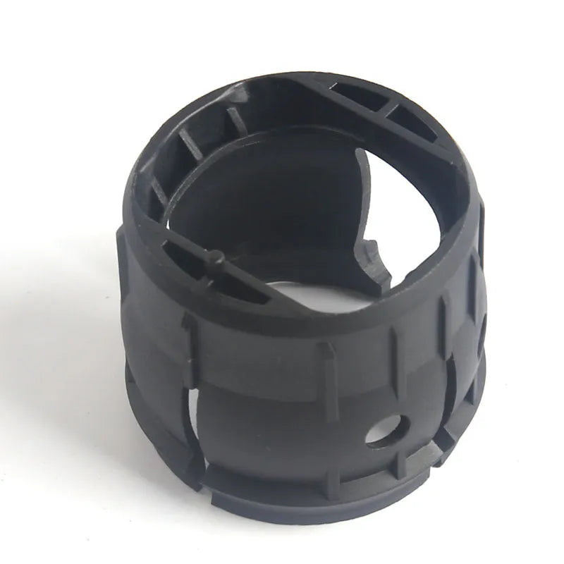 Black plastic gear lever cover for Opel Zafira A car, shown alongside dimensions.