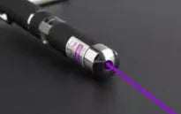 Metal single point laser pen for dogs and cats with green light option