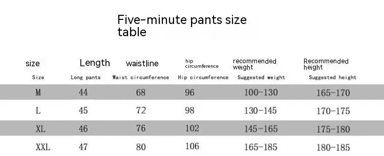 Men's black elastic waist knee-length quick-dry training shorts on a white background.