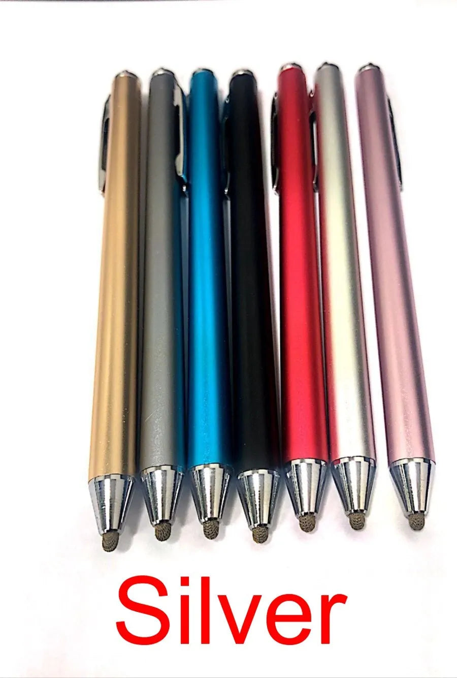 Metal stylus with 0.5mm fine tip for tablet and phone touch screen drawing
