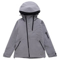 Yellow and black ski suit with thin veneer double plate construction for winter sports