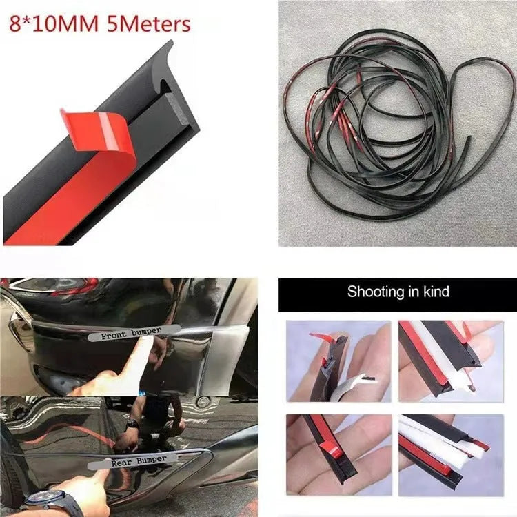 Black and white TPE rubber seal strip for automotive and machinery gap filling applications