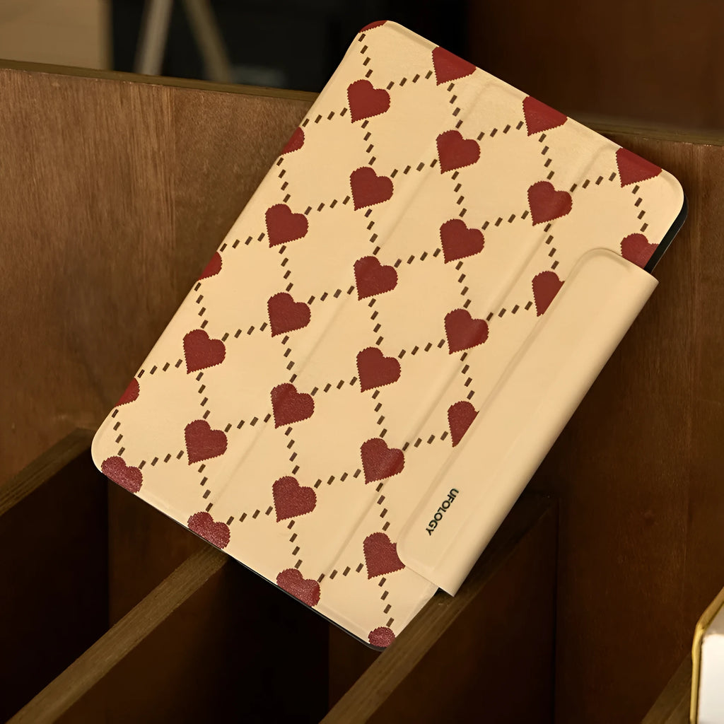 Magnetic double-sided clip protective case for iPad Air 4 and Air 5 tablets