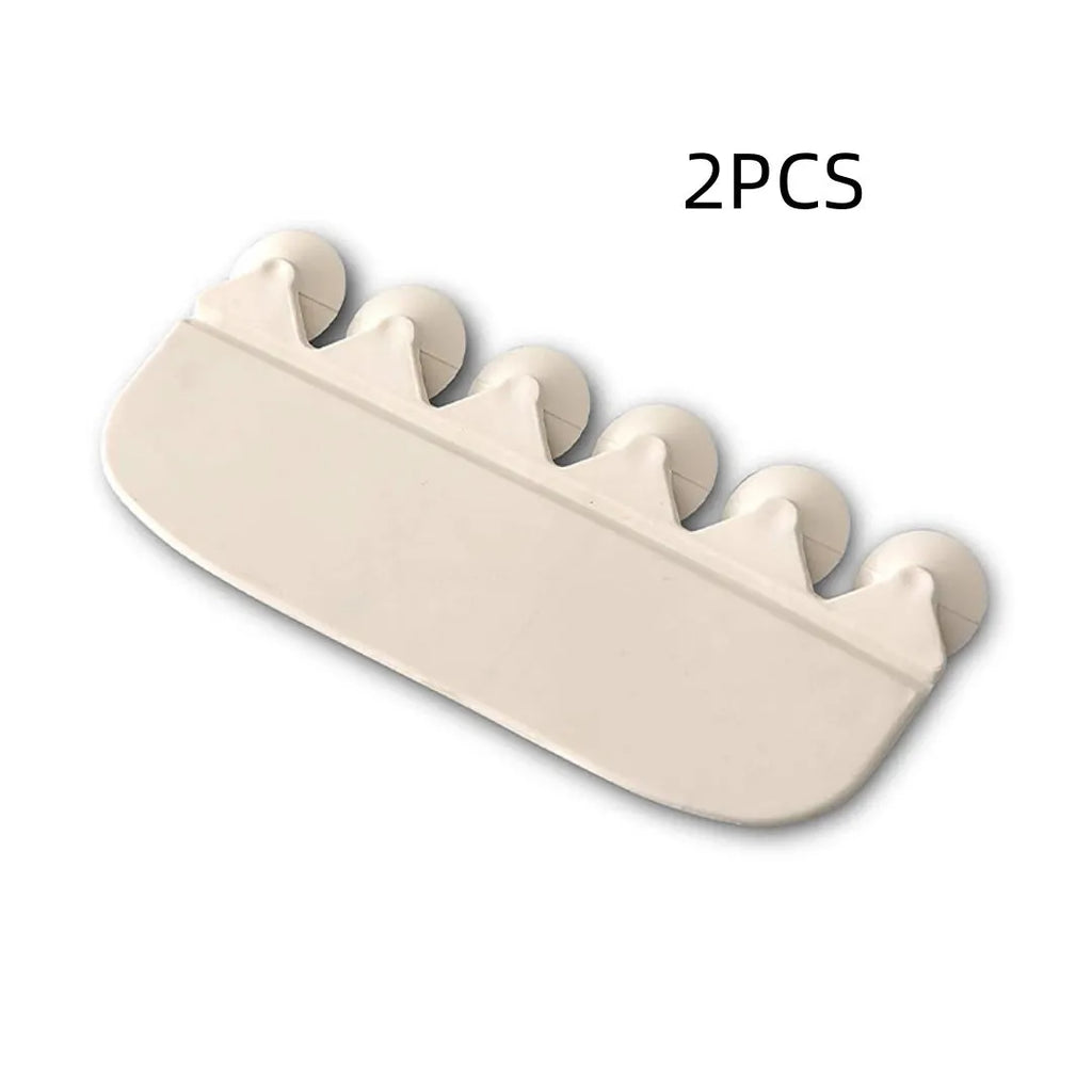 White PVC toilet training splash guard for children's potty training to prevent urine splashing