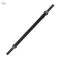 Black adjustable glasses cord with silicone hooks for anti-slip retention on spectacles