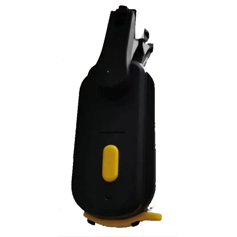 Black plastic helmet wiper unit with a 65mm blade, model TZ-HW065, for motorcycle helmets.