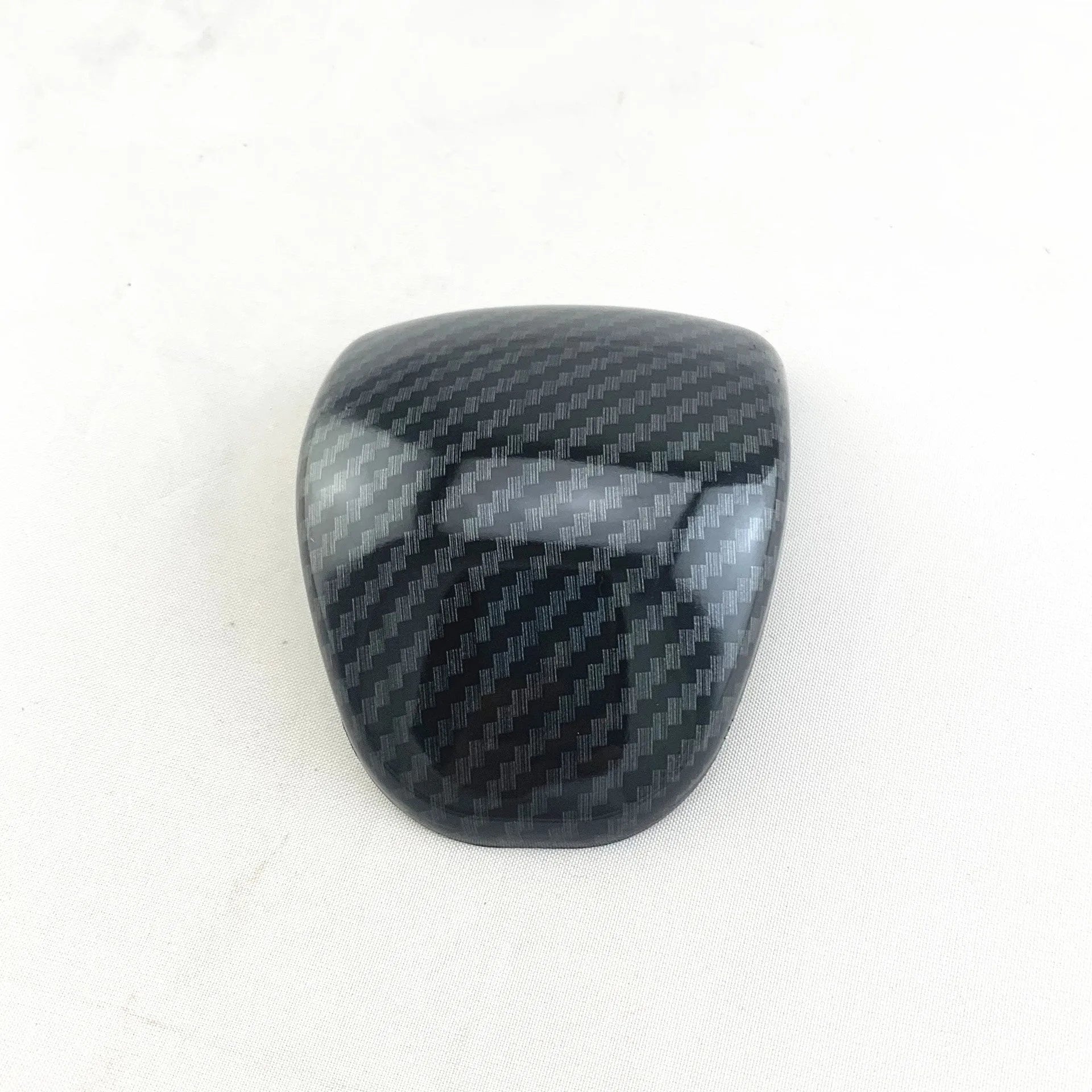 Smart RunK3 carbon fibre pattern gear shift cover for automotive interior installation