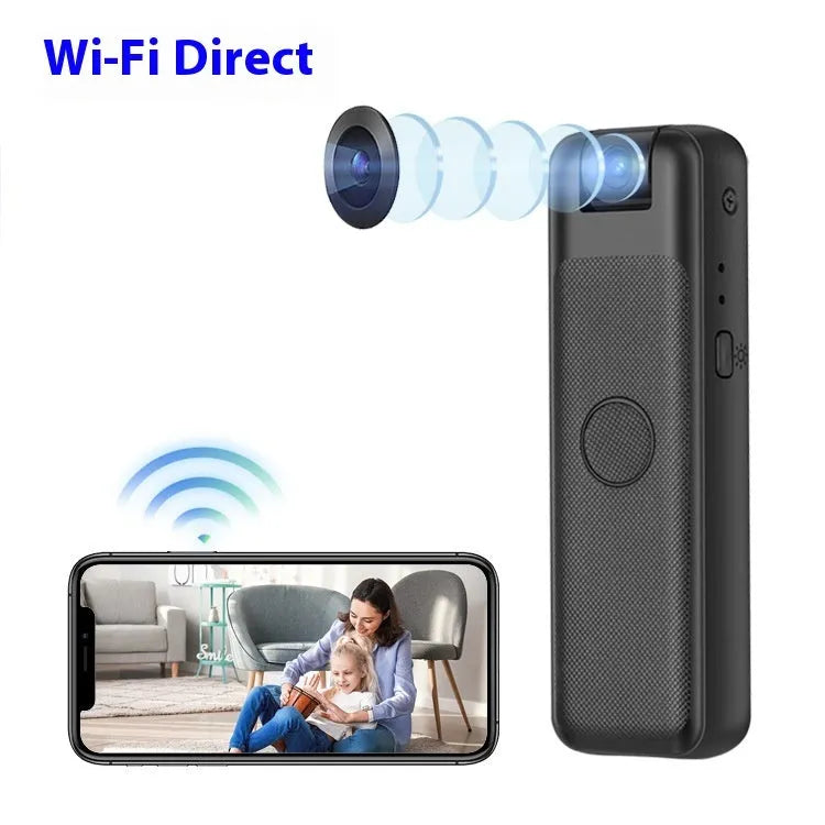 Black back splint surveillance camera with USB-C port and 30cm cable for conference room monitoring