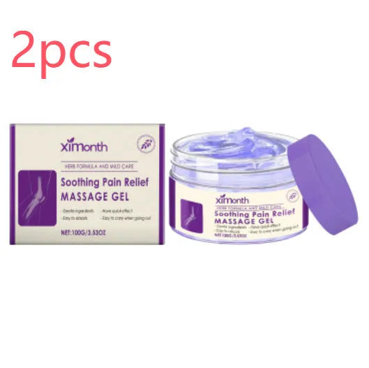 100g tube of joint and knee massage gel for daily body care application