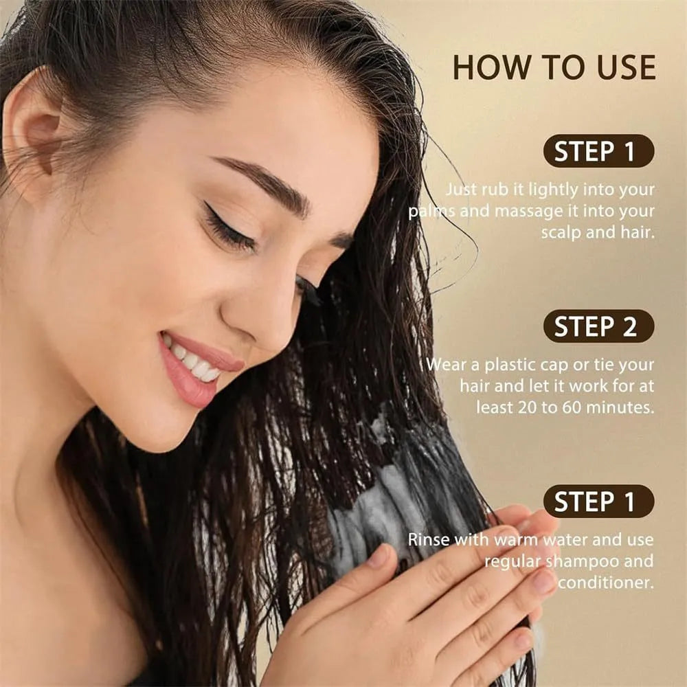 Botanic batana oil hair growth set with shampoo in 120g packaging
