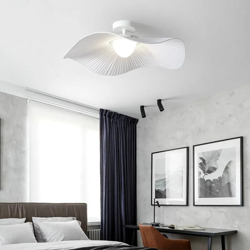 Nordic creative lotus leaf LED ceiling lamp chandelier for living room and bedroom home lighting