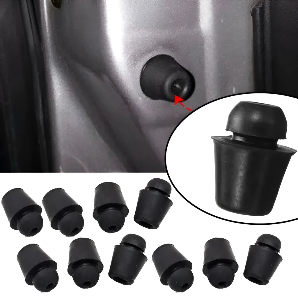 10 rubber automobile buckle trunk shock absorption buffers in colour X16