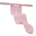 Grey and pink yoga multi-function stretching tool for shoulder, back and hip exercises