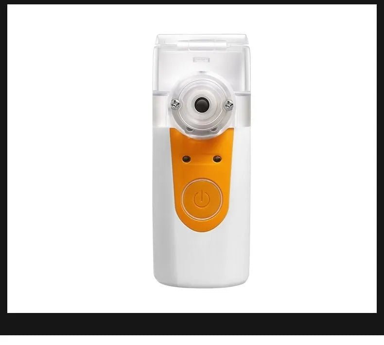 USB handheld household nebuliser spray machine with columnar shape and single fog outlet