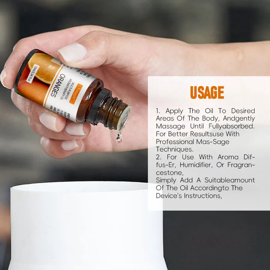 10ml natural plant scented lavender perfume oil bottle for humidifier diffuser aromatherapy