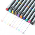 Black 0.38mm hook line drawing pen for architecture and technical drafting