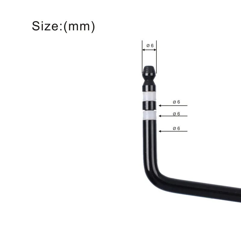 Guitar tremolo bar in gold chrome finish with direct plug-in connection