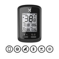 Black waterproof plastic stopwatch for bicycle handlebars