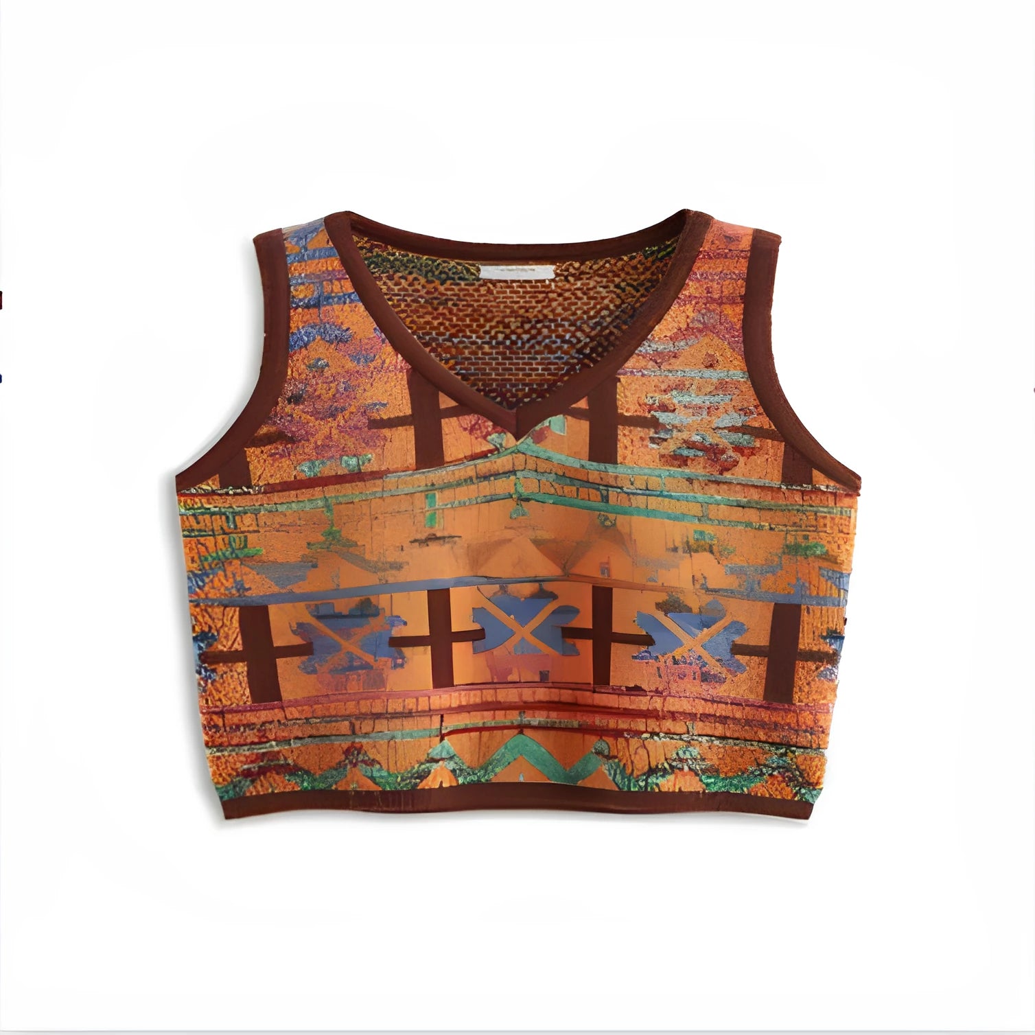 Round neck short sleeve t-shirt in loose pullover style with polyester bird eye cloth fabric