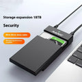 USB 3.0 hard disk enclosure for 3.5-inch SATA drives with slide cover design in multiple colour options