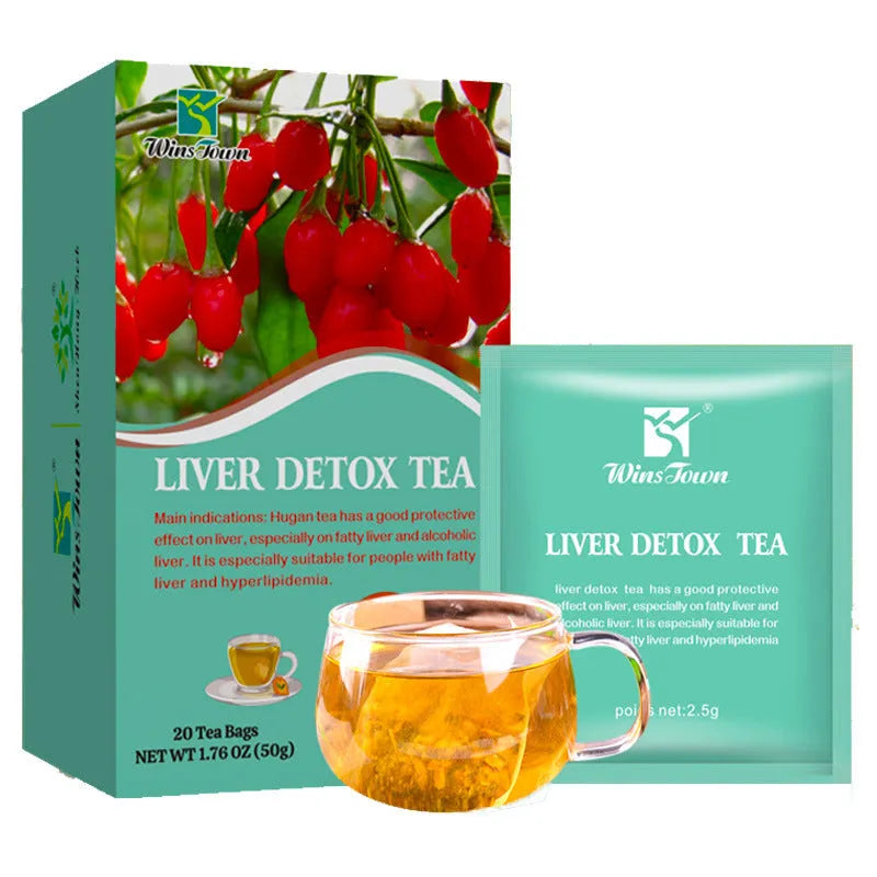 Herb substitutional tea box with 50g content and medicine food homology ingredients