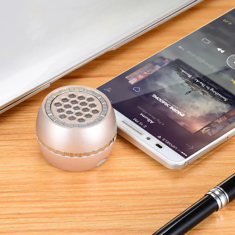 Universal external amplifier speaker with engineering plastic box in black, gold, or rose gold colours