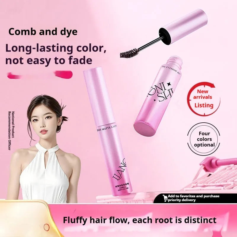 Eyebrow cream container showing 4.5g content with colour options for brow definition