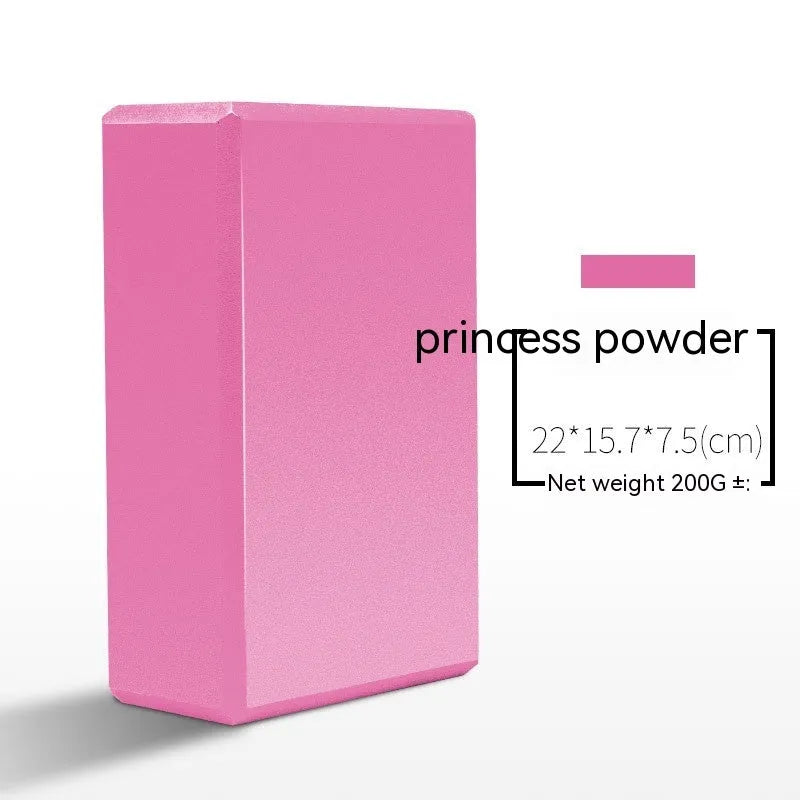 EVA foam yoga block in various colours for dance and fitness support