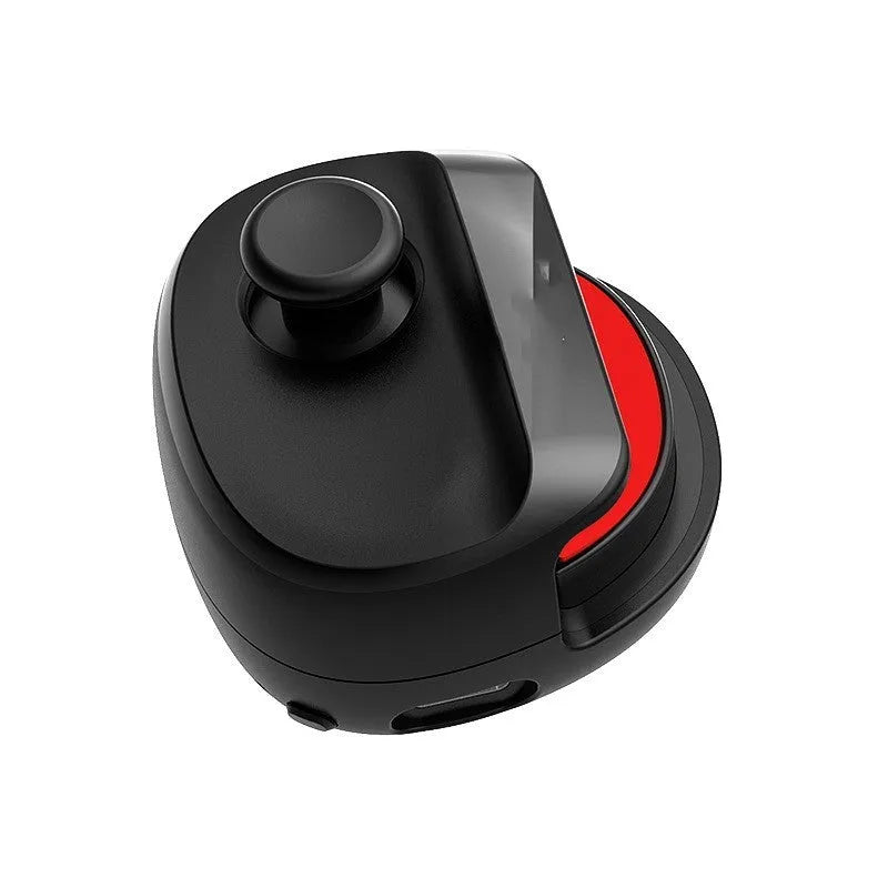 Black USB gaming stick with rocker controls measuring 8.8cm square base for PC shooting games