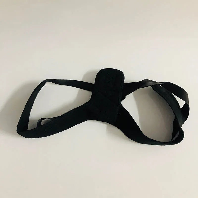 Adjustable nylon posture correction band for back support and sitting posture improvement