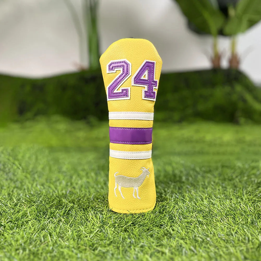 Ram golf club sleeve in PU material for No 1 Fairway wooden pole and square putter head protection.