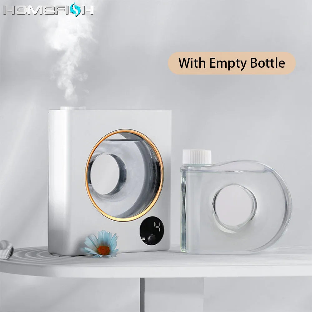 Small white wall-mounted automatic aromatherapy machine for essential oil diffusion