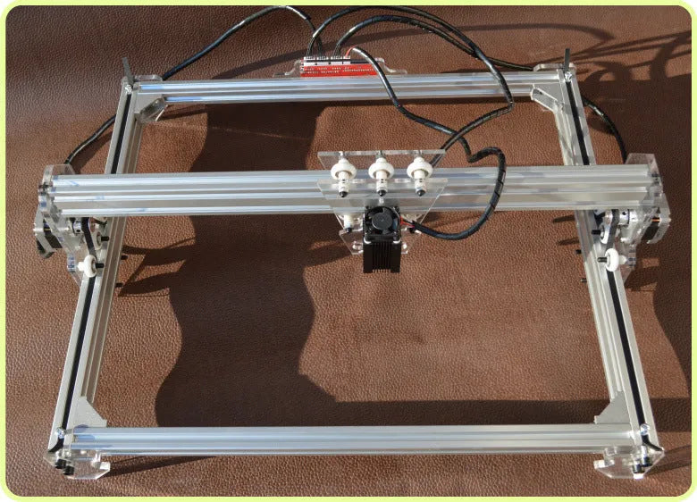Miniature laser engraving machine with 3000mw specification and 400x300mm base