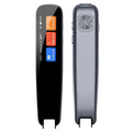 Dark grey offline scan translation talking pen for English study with ABS plastic construction